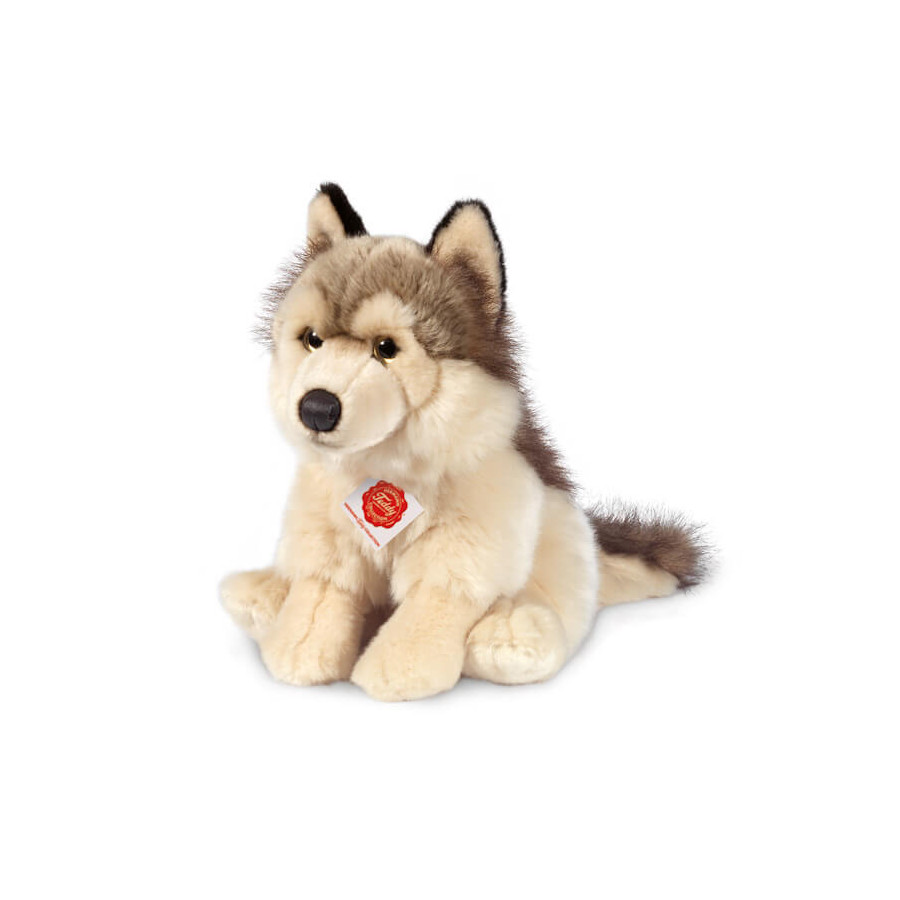 Peluche-chien-husky-29cm-Teddy-Hermann Peluche-chien-husky-29cm-Teddy-Hermann